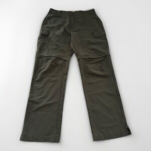 RedHead Men's Convertible Cargo Pants 34x32‎ Olive Zip Off Nylon